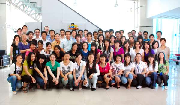 Chinavasion Office Staff Photo April 2009