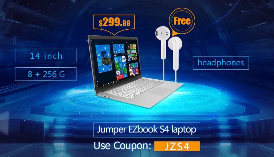 Jumper_EZbook_S4_Laptop_Free_Headphones_Deal